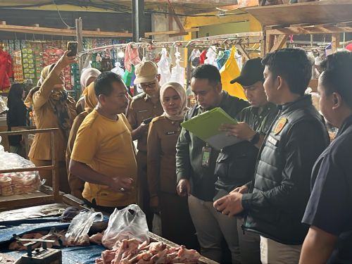 Harga Bahan Pokok Naik Tipis, Stok Pangan Pringsewu Aman hingga Ramadan